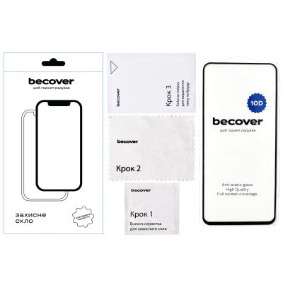   BeCover Xiaomi Redmi 12 5G 10D Black (711370) -  2