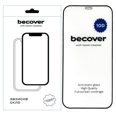   BeCover Apple iPhone 12 Pro 10D Black (711512) -  1