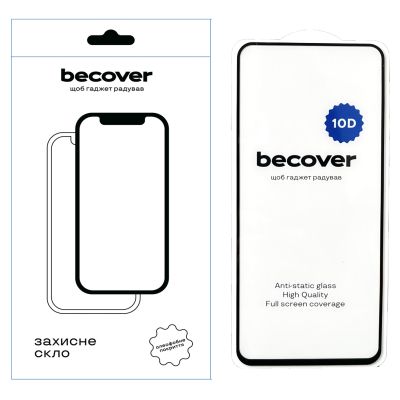   BeCover Xiaomi Redmi 13 10D Black (711516) -  1