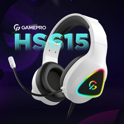  GamePro HS615 RGB White (HS615) -  7