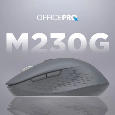  OfficePro M230G Silent Click Wireless/Bluetooth Gray (M230G) -  5