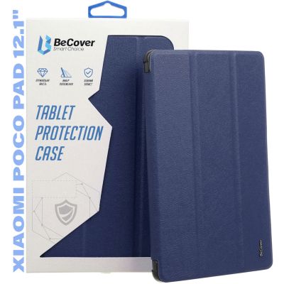    BeCover Smart Case Xiaomi Poco Pad 12.1" Deep Blue (711558) -  1