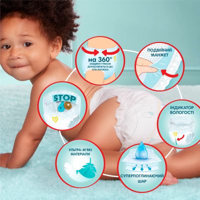 ϳ Pampers Premium Care Pants Junior   5 (12-17 ) 102 . (8006540490976) -  8