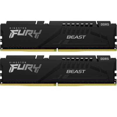     DDR5 16GB (2x8GB) 6000 MHz Beast Black EXPO Kingston Fury (ex.HyperX) (KF560C30BBEK2-16) -  1