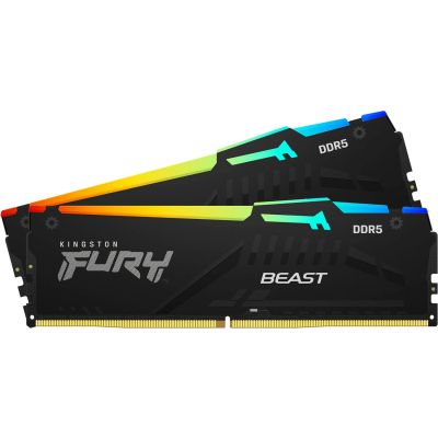  '  ' DDR5 16GB (2x8GB) 6000 MHz Beast RGB XMP Kingston Fury (ex.HyperX) (KF560C30BBAK2-16) -  3