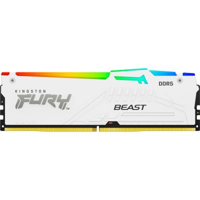  '  ' DDR5 16GB 6000 MHz Beast White RGB Kingston Fury (ex.HyperX) (KF560C30BWEA-16) -  1