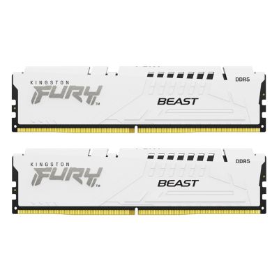  '  ' DDR5 32GB (2x16GB) 6000 MHz Beast White EXPO Kingston Fury (ex.HyperX) (KF560C30BWEK2-32) -  1