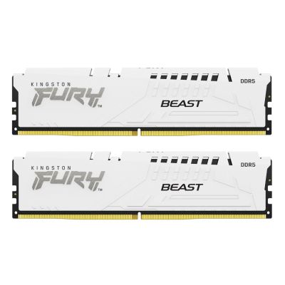     DDR5 32GB (2x16GB) 6800 MHz Beast White EXPO Kingston Fury (ex.HyperX) (KF568C34BWEK2-32) -  1