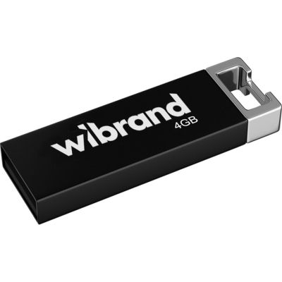 USB   Wibrand 4GB Chameleon Black USB 2.0 (WI2.0/CH4U6B) -  1