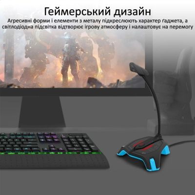 ̳ Vertux Streamer-2 LED USB Blue (streamer-2.blue) -  3