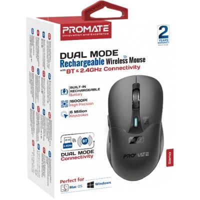  Promate Samo Wireless/Bluetooth Black (samo.black) -  2