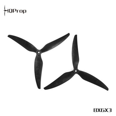    HQProp 8x6x3 2CW + 2CCW Black (MQ8X6X3B-GRN) -  1