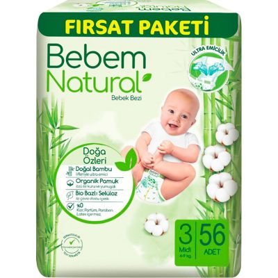  Bebem Natural 3 midi 4-9  56  (8690536831951) -  1