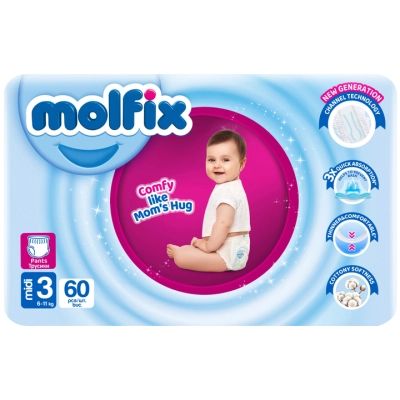 ϳ Molfix  3 midi 6-11  60  (8690536842704) -  1