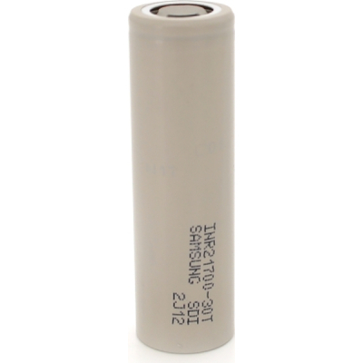  21700 3000mAh, 7.2(14.4)A, 4.2/3.69/2.5V, Gray Samsung (INR21700(30T) / 28227) -  1