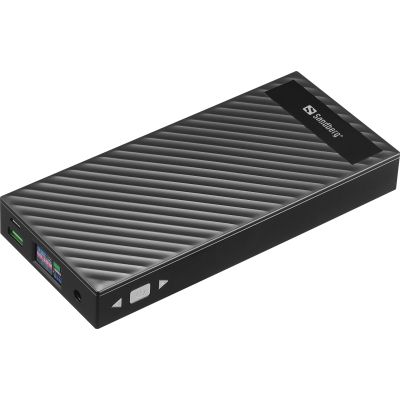   Sandberg 30000mAh PD/100W, DC/3-24V/120W, QC/3.0 (420-88) -  1