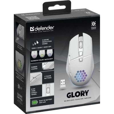  Defender Glory GM-514 LED Wireless White (52513) -  6