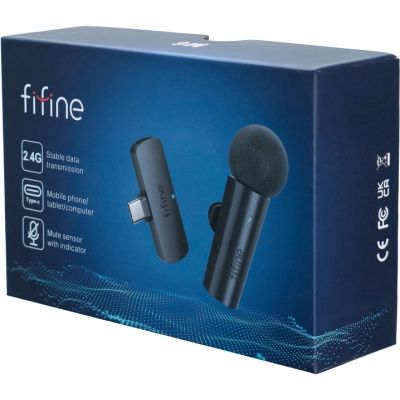 ̳ Fifine M6 Wireless Black (M6) -  4