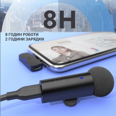 ̳ Fifine M6 Wireless Black (M6) -  8