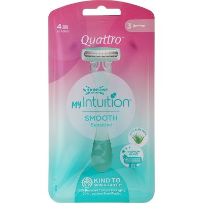  Wilkinson Sword Quattro for Women Sensitive 3 . (4027800429103) -  1