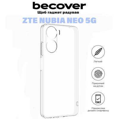     BeCover ZTE Nubia Neo 5G Transparancy (710927) -  5