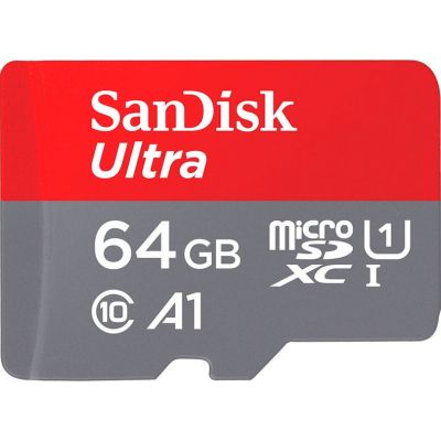  '  ' SanDisk 64GB microSD Class 10 A1 R-140 (SDSQUAB-064G-GN6IA) -  2