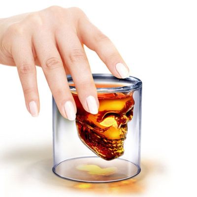  UFT   3D  skull glass 70  (uftskullglass) -  2