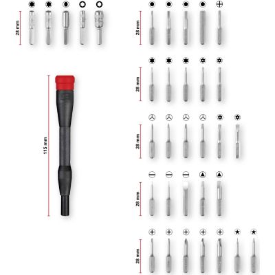   Einhell 33,HEX, PH, RIBE, SL, Spline, Torx, 28,  (115010) -  6