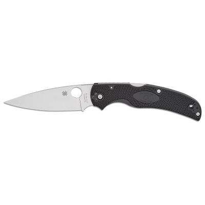 ͳ Spyderco Native Chief Satin BD1N Black FRN (C244PBK) -  1