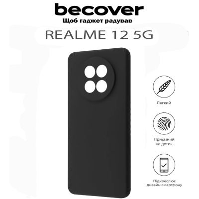     BeCover Realme 12 5G Black (711764) -  5