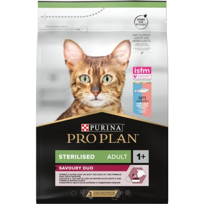     Purina Pro Plan Sterilised Adult 1+ Savoury Duo       3  (7613036732550) -  1