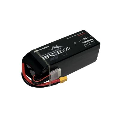    RacePow Lipo 6s 10000mAh 60C XT60 (10000mAh-6s-60C) -  3