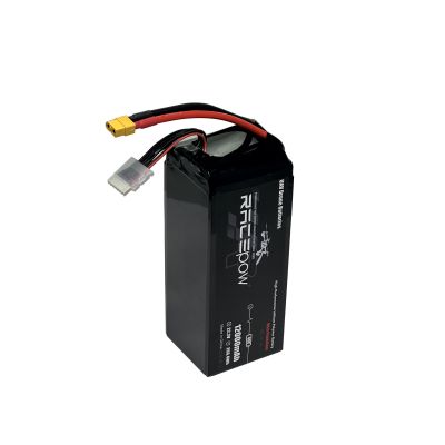    RacePow Lipo 6s 12000mAh 60C XT60 (12000mAh-6s-60C) -  1