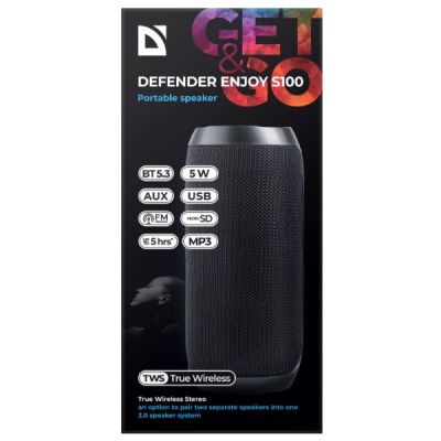   Defender Enjoy S100 Bluetooth Black (65101) -  3