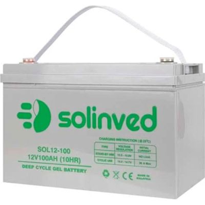       Solinved 12V-100Ah, GEL (SLG100-12) -  1