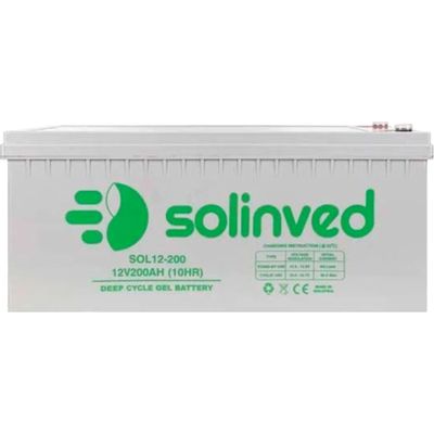       Solinved 12V-200Ah, GEL (SLG200-12) -  2