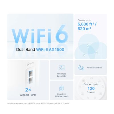   Wi-Fi TP-Link DECO-X10-3-PACK -  2