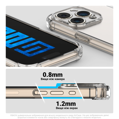     Armorstandart Air Force OPPO Reno12 Pro Camera cover Clear (ARM78021) -  3