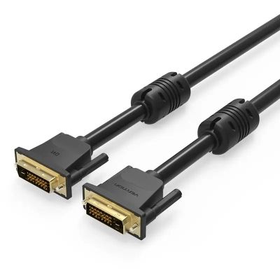   DVI to DVI 24+1pin 1.5m 2K 60Hz Dual Linik Vention (EAABG) -  1