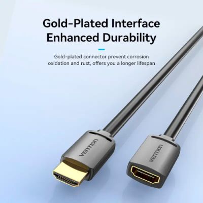   HDMI M to HDMI F 2.0m V2.0 4K 60Hz PVC Vention (AHCBH) -  7