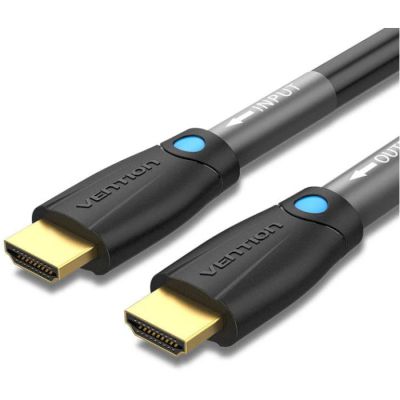   HDMI to HDMI 8.0m V2.0 Engineering 4K 60Hz 18Gbps HD 7.1 PVC Black Vention (AAMBK) -  1