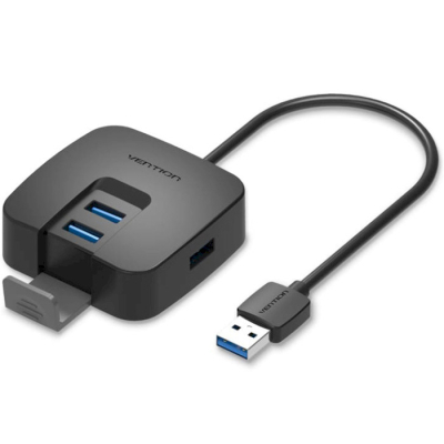  Vention USB 3.0 to 4USB 3.0 Black 1.0m (CHBBF) -  1