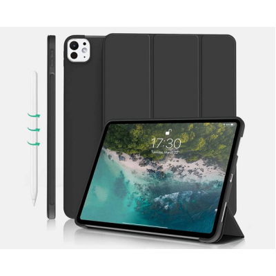    BeCover Tri Fold Soft TPU Silicone Apple iPad Pro 13" M4 2024 Black (711750) -  1