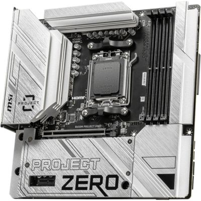   MSI B650M PROJECT ZERO -  3