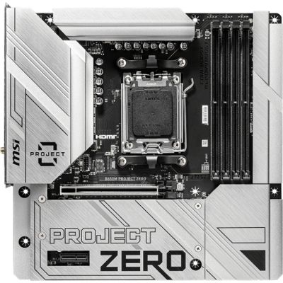   MSI B650M PROJECT ZERO -  1