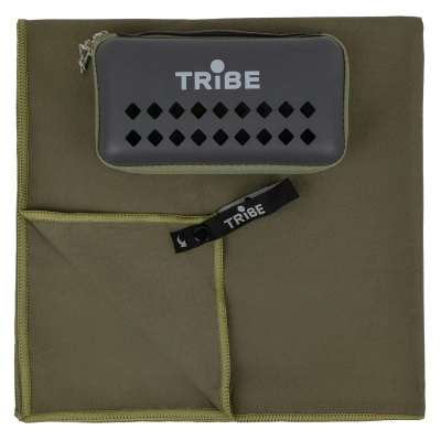   Tribe     Pocket Towel 60120 L Army-green (T-LC-0001-L-army-green) -  1