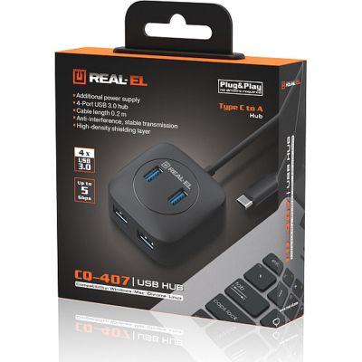  REAL-EL CQ-407 black (EL123110011) -  9