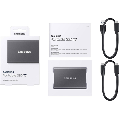  SSD USB 3.2 4TB T7 Samsung (MU-PC4T0T/WW) -  5