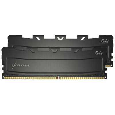  '  ' DDR4 32GB (2x16GB) 3600 MHz Black Kudos eXceleram (EKBLACK4323618XD) -  1