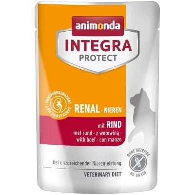     Animonda Integra Protect Renal pouches with beef    (4017721866330) -  1